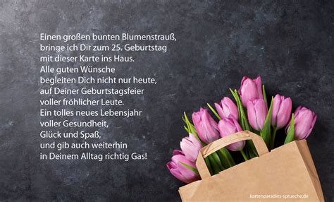 25. geburtstag spruch